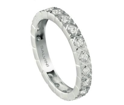 Anello Salvini Donna in Oro bianco Diamante 0.15 Ct 20082827 - 20082827